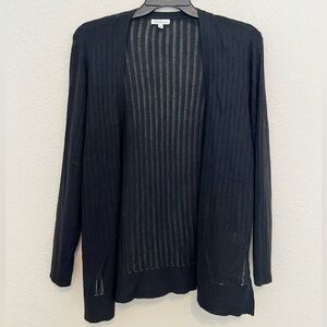 Black Lightweight Sweater Cardigan